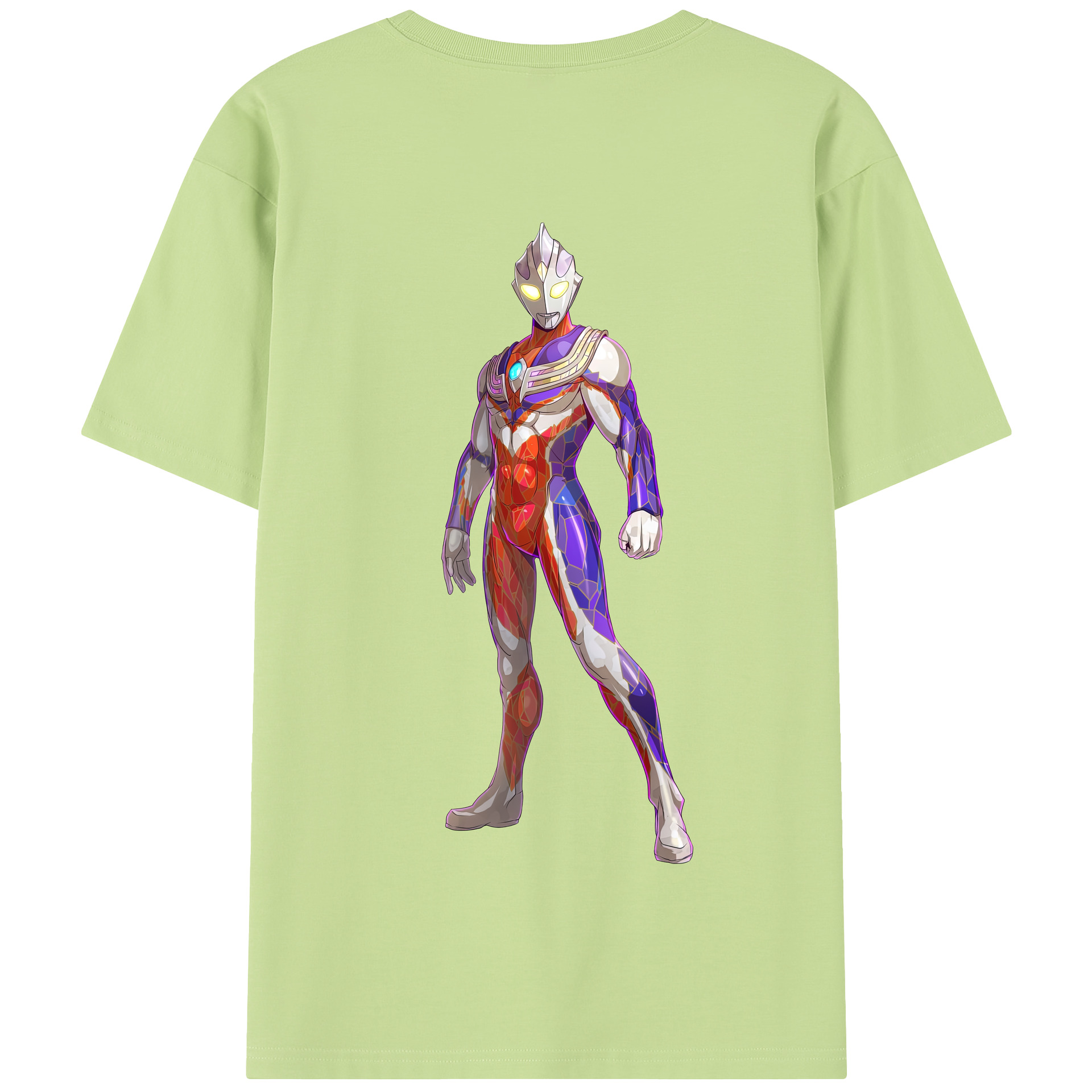 （画像用） ウルトラマン Ultraman 綿100％半袖Tシャツ（背面プリント）